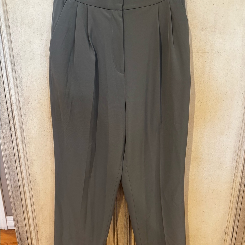 H&M Charcoal Green Pants